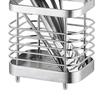 Utensil Holder Drying Rack Stainless Steel Draining Basket Wall Mount No Drilling for Kitchen