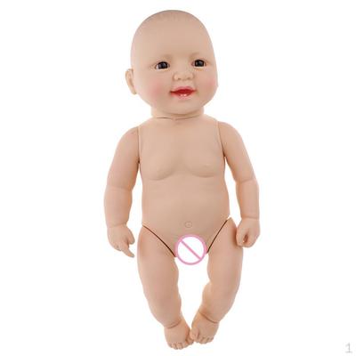 20 zoll Ziemlich Simulation Lächeln Baby Mädchen Puppe Für Unterricht Vinyl Infant Spielzeug