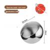 Stainless Steel Spherical Buffet Condiment Bowl with Lid