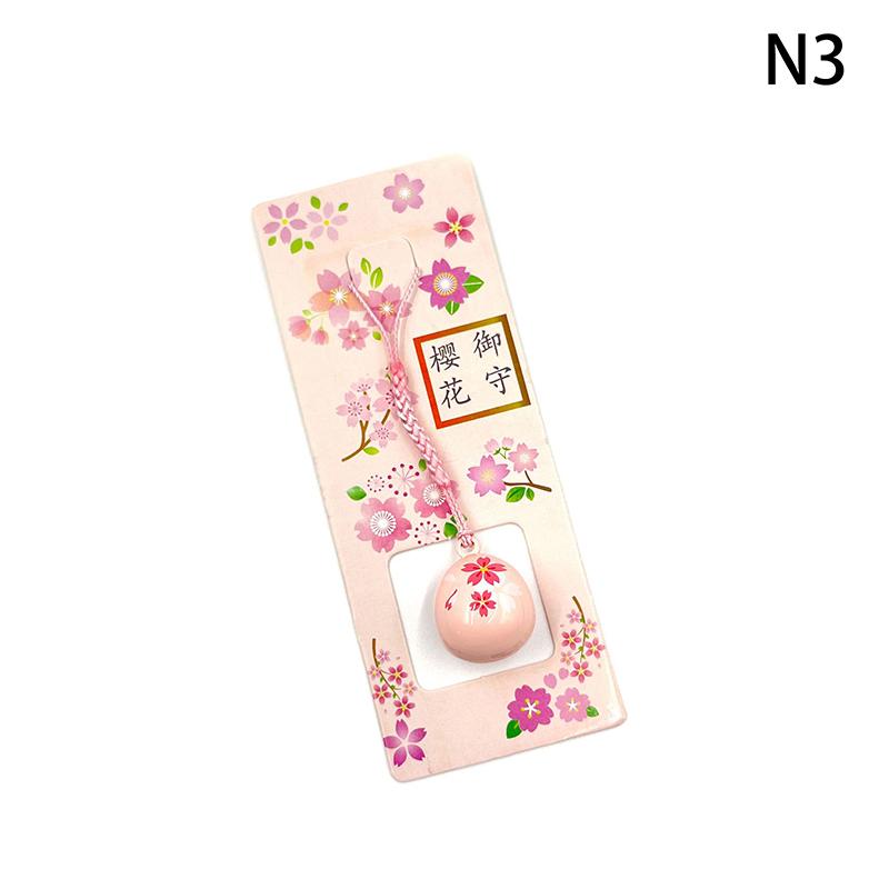 Sakura Japanese Daruma Water Sound Bell - Tumbler Fully Enclosed Bell Charm, Little Pig Daruma Water Sound Bell