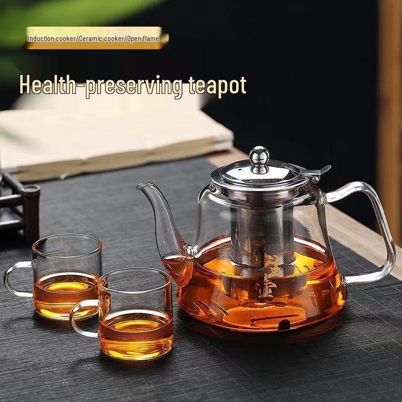 Jitianjiang Induction Cooker Heat-Resistant Glass Teapot