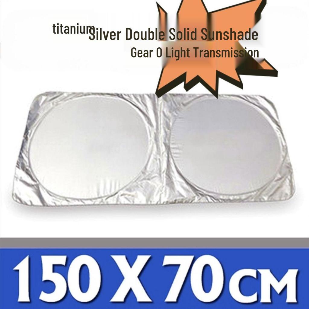 2026 Dual Ring Car Sunshade