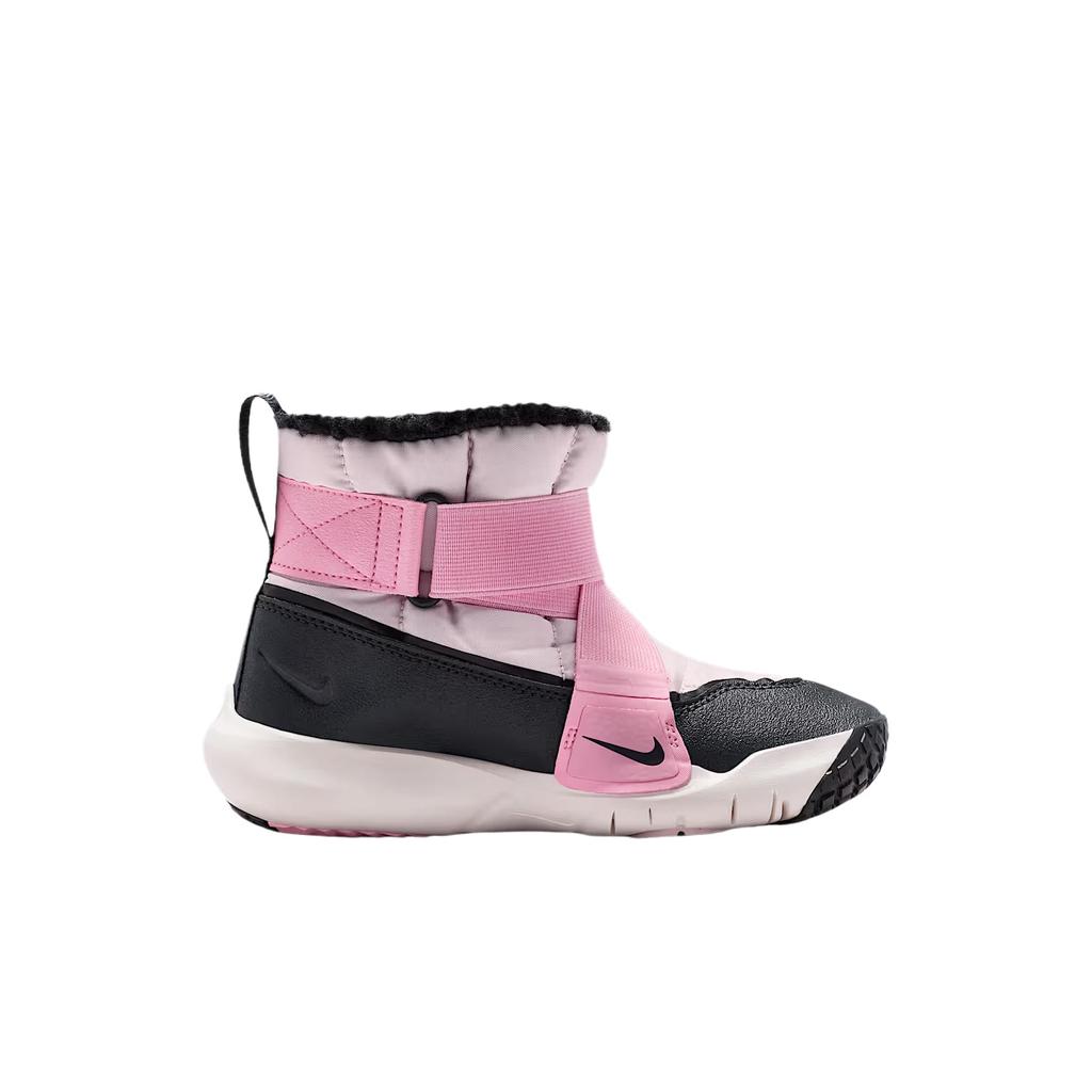 Nike Flex Advance Fabric Kids' Boots Pearl Powder/Medium Soft Pink/Black/Coal Black DD0304-601