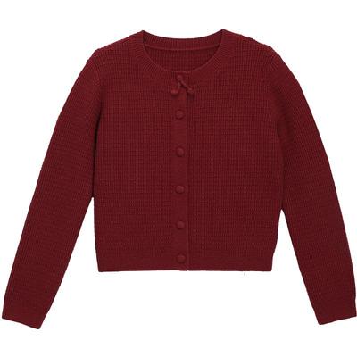 Betu Women's 2026 Spring Round Neck Knit Cardigan