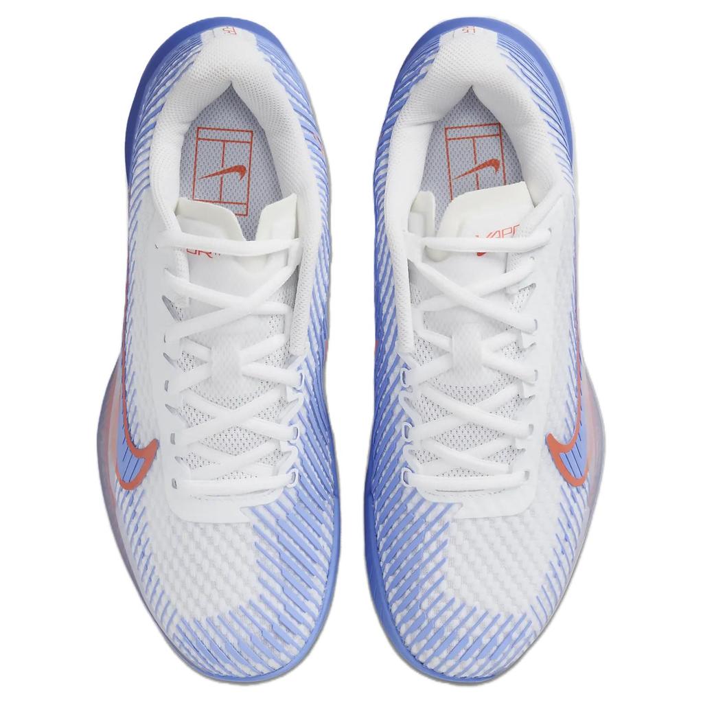 Nike Air Zoom Vapor 11 Abrasion Resistant Low top Tennis Shoes Women's Blue DR6965-106