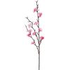 Silk Artificial Flower Plum Blossom Peach Branch Home Room Dining Table Outdoor Garden Wedding Wreath Yard Decor DIY Gifts Props