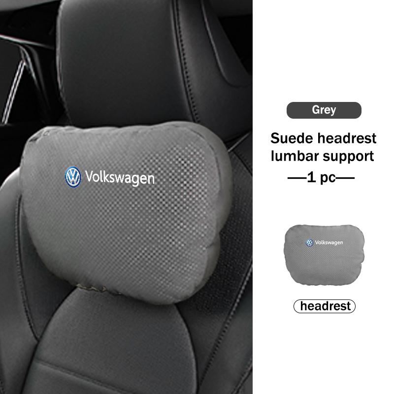Car Memory Foam Headrest Neck Pillow Protection Lumbar Support For Volkswagen VW Scirocco Jetta Beetle Golf 4 5 6 Passat Polo B5 JJ2