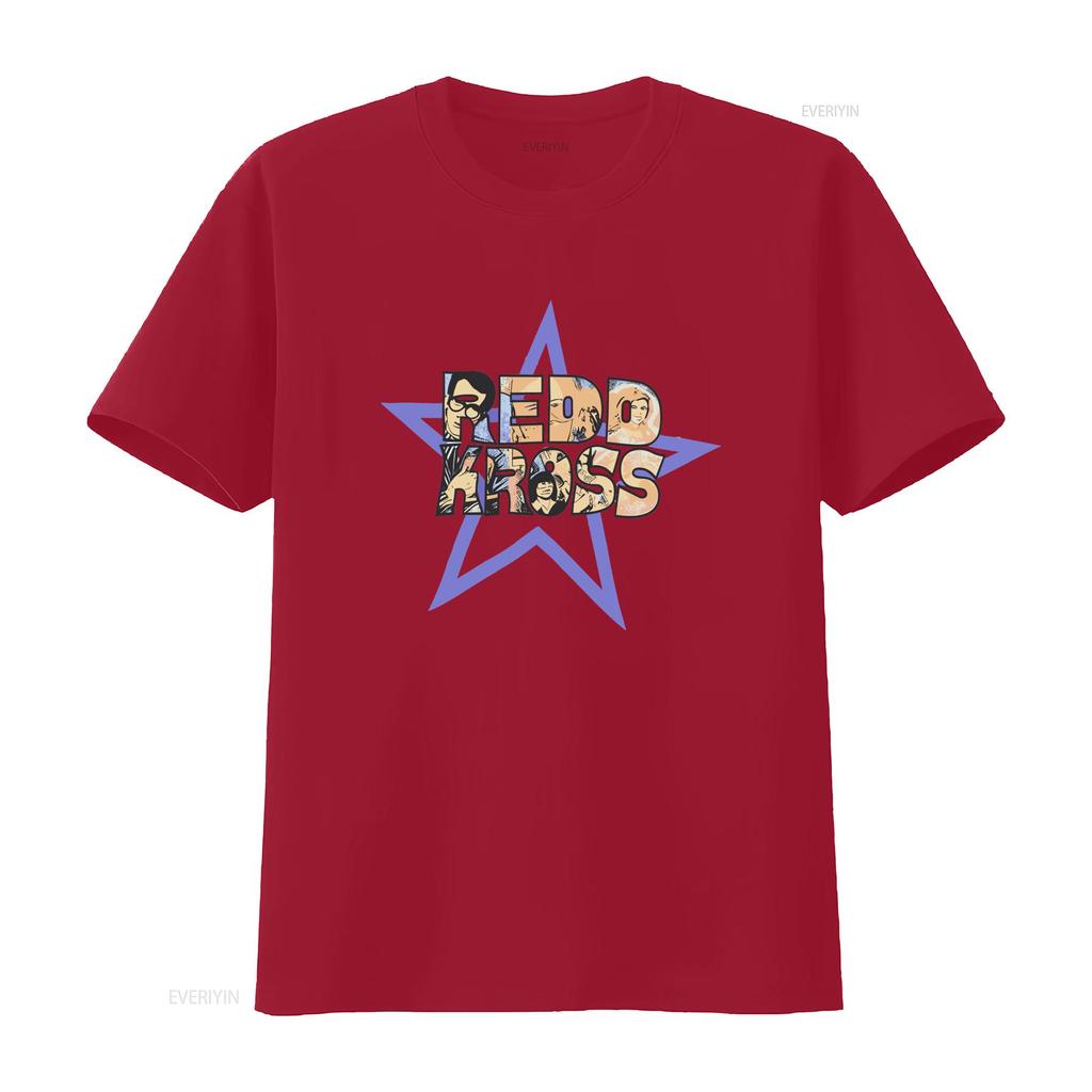 New Vintage REDD KROSS Heavy Cotton T Shirt White Size S 4XL Print PP1077 vintage Washed streetwear fashion Comfortable