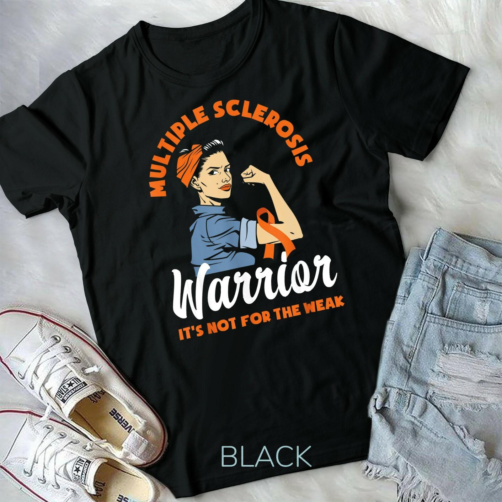 Multiple Sclerosis Warrior It Not For The Weak MS T-shirt Unisex Youth T-shirt S