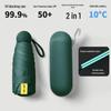 New 16-Rib Windproof UV Protection Folding Umbrella - Large Dual-Use for Sun & Rain