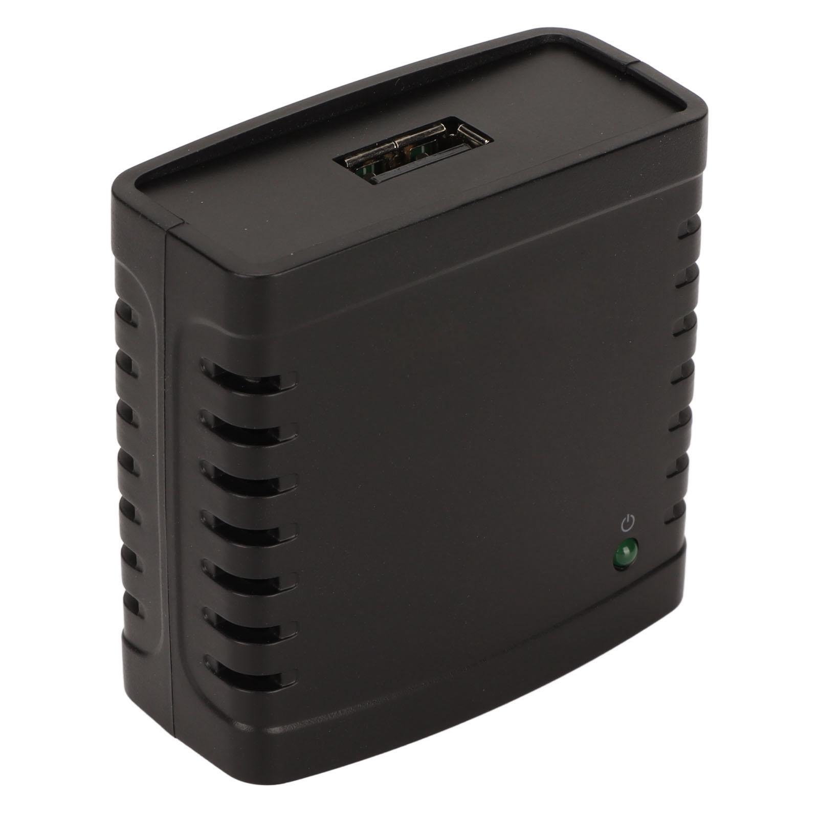 

Сервер друку USB, TCP IP, LPR, стандартний порт LAN RJ45, 10 Мбіт/с, 100 Мбіт/с, бездротовий USB