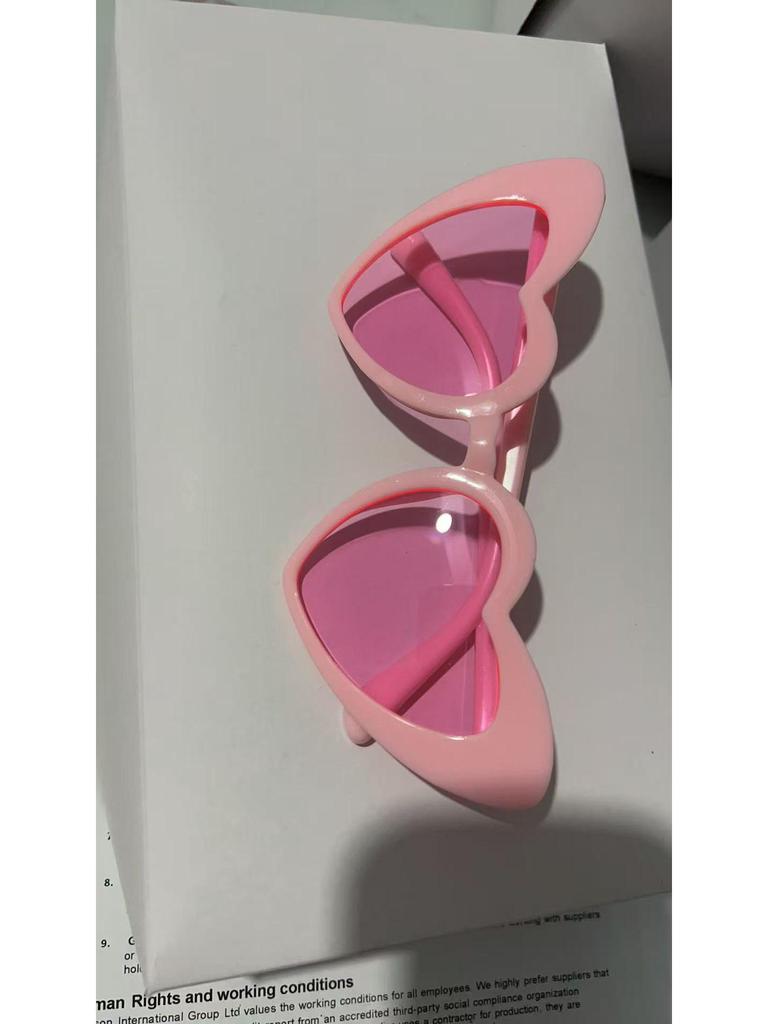 Cross-Border Love Heart Bridesmaid Sunglasses - Trendy Party Glasses for European & American Events