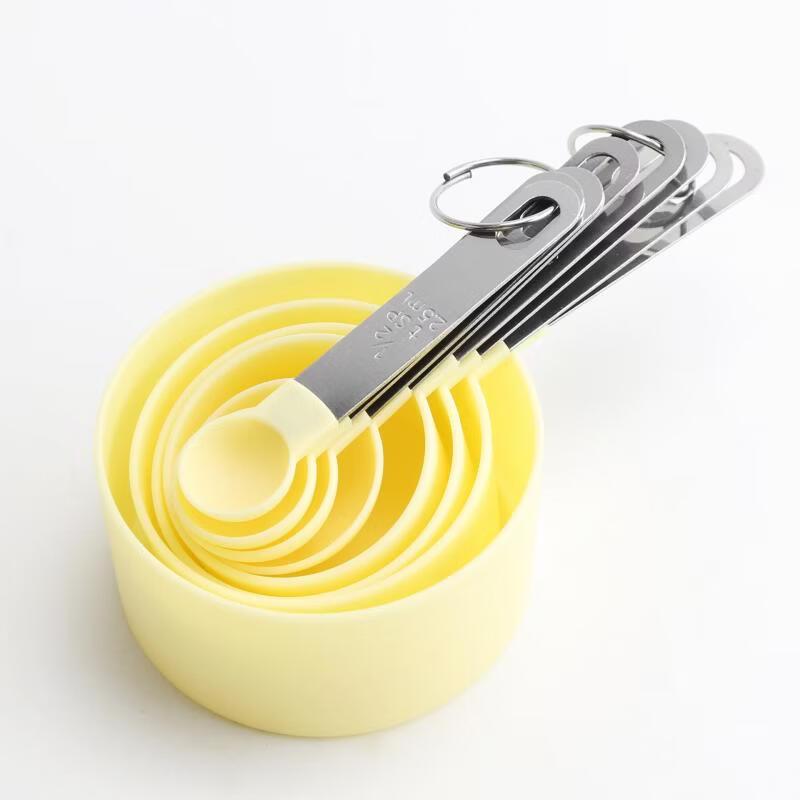 Yicang Stainless Steel Handle Plastic Measuring Set