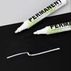 1 Pc White Marker Pen Oily Waterproof Plastic Gel Pen For Writing Drawing White Diy Album Graffiti Pen Stationery For Notebook