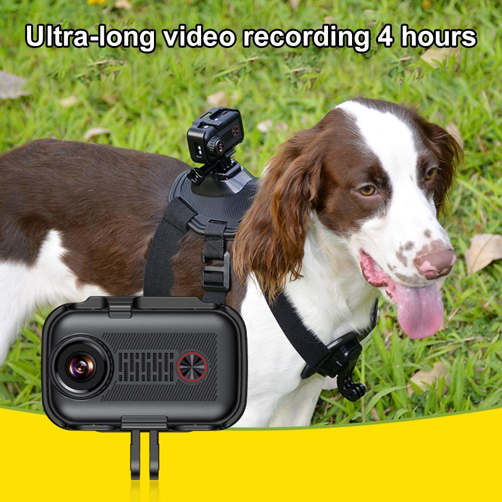 2k Ultra-high Definition Pet Collar Camera, Lightweight Action Camera