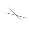 2 PCS Outboard Motor Throttle Cable Professional Metal 6L2 26301 00 for Outboard 2 STROKE 9.9 15 20 25 HP