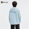SOUHAIT Kids' Tech Windproof Water-Repellent Fleece-Lined Hooded Jacket