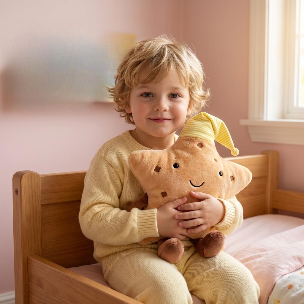 Cookie Star Plush Pillow