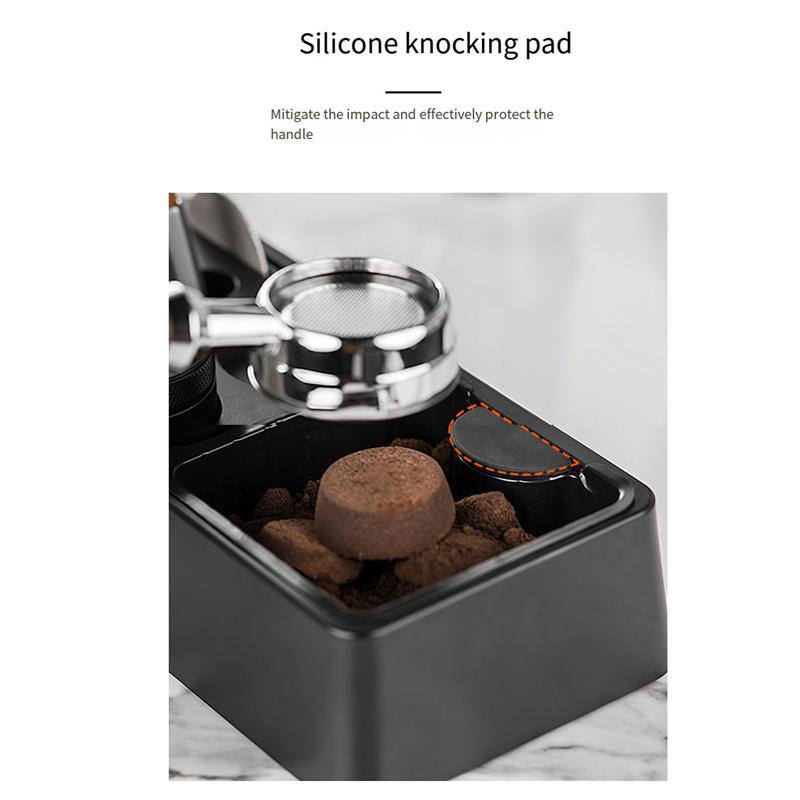 A20F-Coffee Accessories Tamping Station , Espresso Tamper Mat Stand Coffee Portafilter Holder Station For 51-58Mm