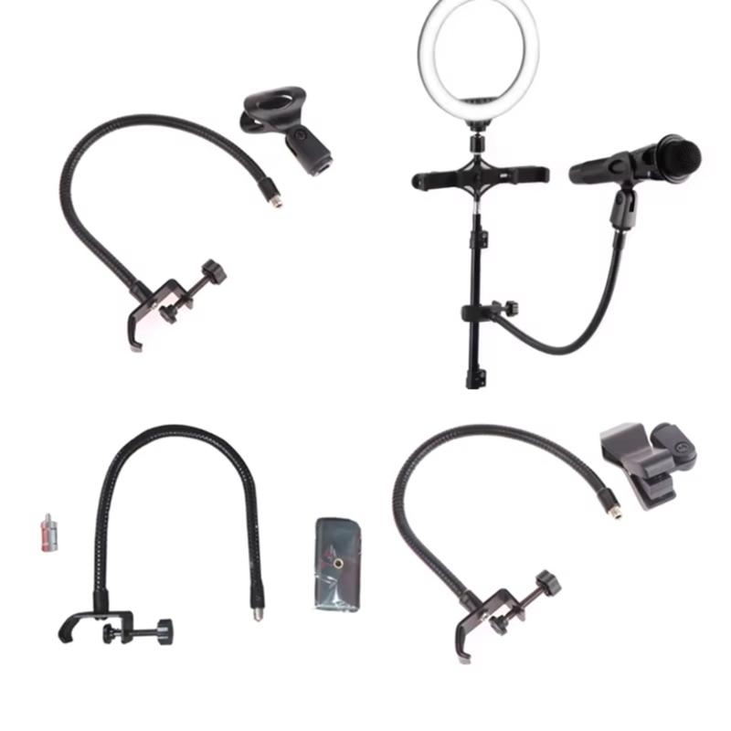 Toolless Adjustable Mics Stand Universal Compatibility For Podcasting Home Karaoke Professional Use