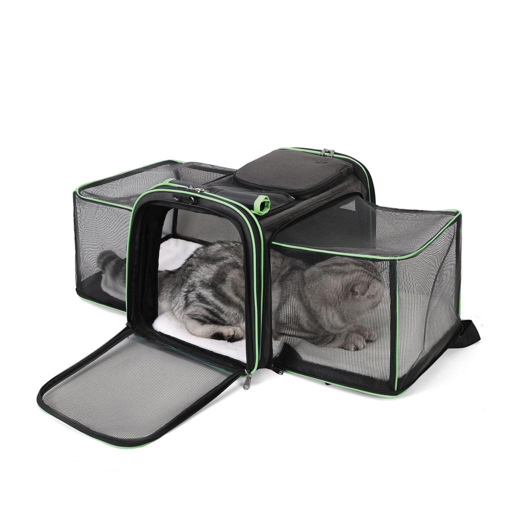 Cat Bag Portable Cat Backpack Pet Bag Foldable Expandable Portable Cat Backpack