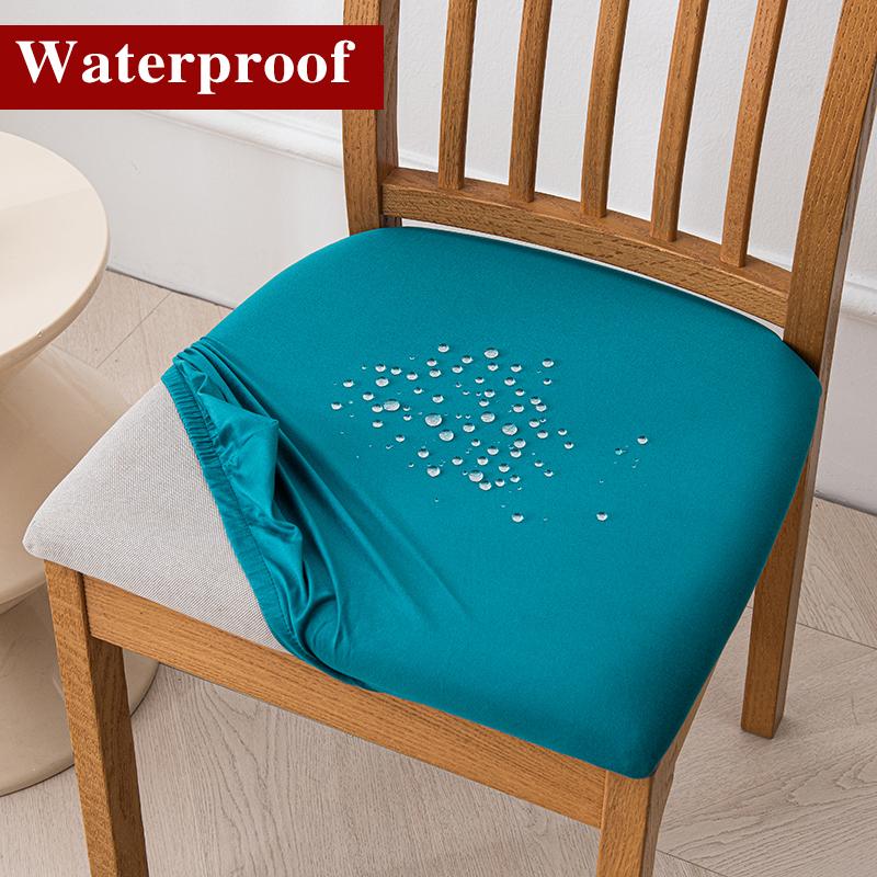 Housse de Siège de Chaise Imperméable pour Salle à Manger Housse de Protection Extensible pour Meubles Housse de Chaise de Salle à Manger pour Cuisine Restaurant Bureau Banquet