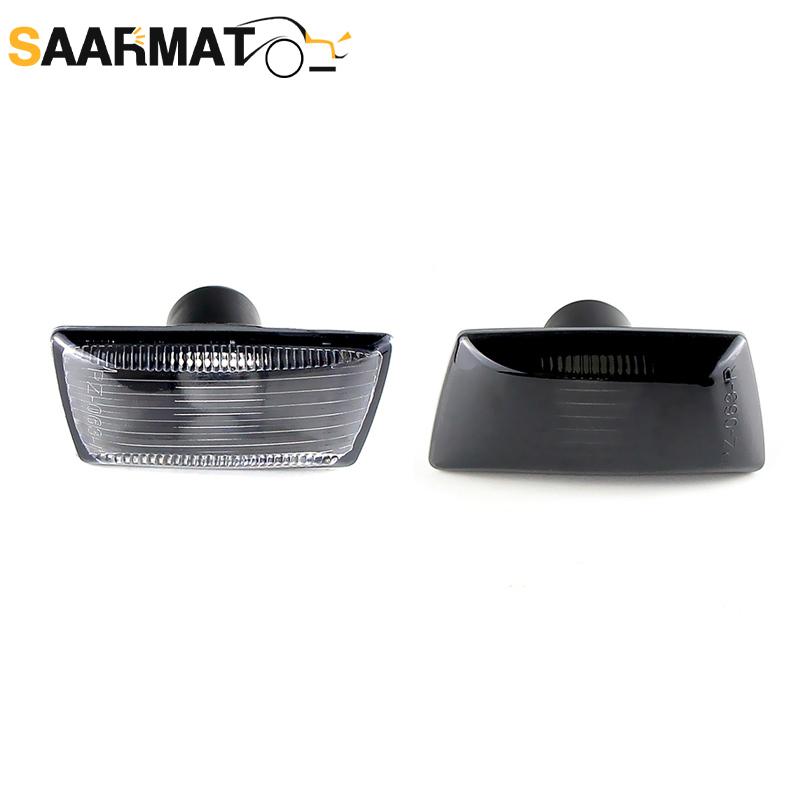2PCS Side Indicator Turn Signal Marker Light Lamp Shell (No Bulb) For Opel Insignia Astra H Corsa D Zafira B For Chevrolet Cruze