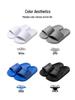 Women's Non-Slip Solid Color Bath Slippers