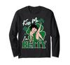 Betty Boop Kiss Me I'm Betty St. Patrick's Day Long Sleeve T-Shirt