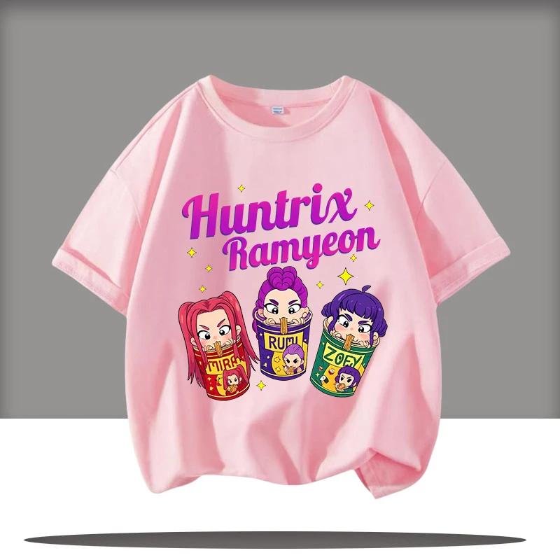 Derpy Tiger Kpop Demon Hunters Shirt for Kids Baby Girl Men Women T Shirt Cute Tiger Cartoon Clothes 2025 Hot Movie Print Soft