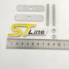 3D kovové logo ST Line odznak emblém na kufr přední mřížku pro Ford Focus MK4 PUMA Mondeo Kuga Fiesta ST Line samolepka příslušenství