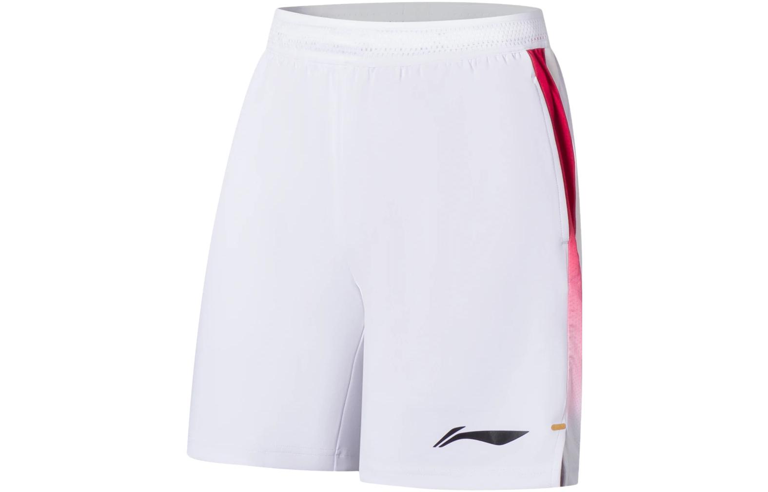 Li Ning Badminton Collection Casual Shorts Men s White AAPS133-1 L
