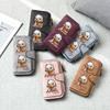 Funny Duck Pattern Ladies Long Purse Casual PU Leather Multi Card Wallet Fashion Portable Zipper Money Clip