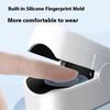 Medical grade oximeter, finger clip type home detection compact portable finger heart rate monitor