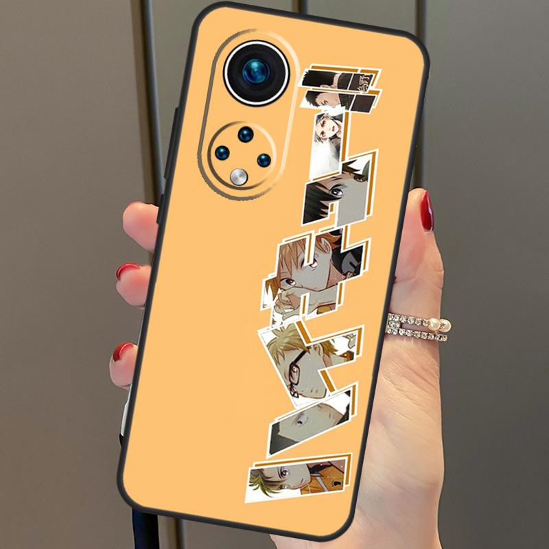 

Haikyuu Karasuno Collage For Huawei P40 Lite P20 P30 Pro Nova 9 Nova 5T P Smart 2019 Case For Honor 50 8X 9X 10i Honor 50 Lite