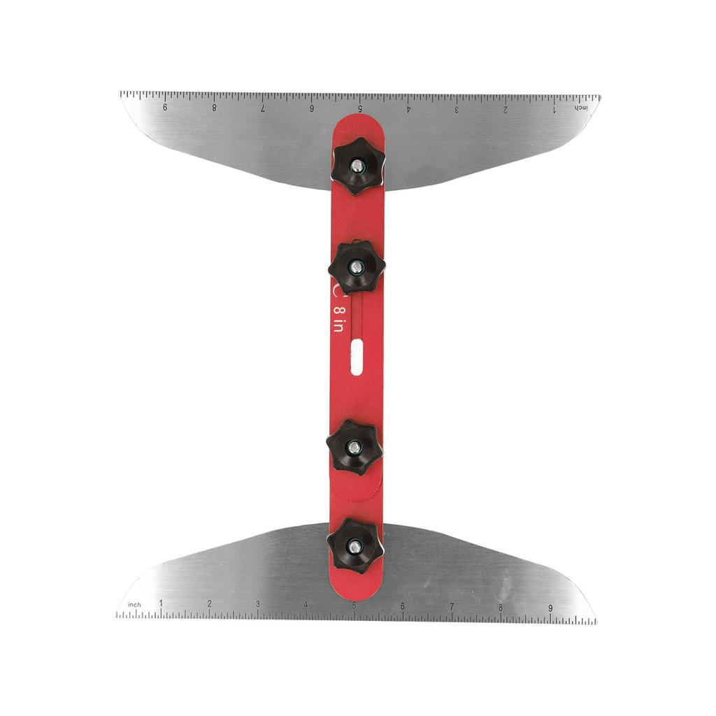 Treppenstufen Messschablone Werkzeug Regal Anreißlehre 11?60in Messen für Setzstufen Regal TrockenbauRot