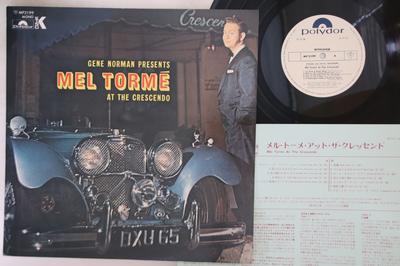 LP Record MEL TORME  Gene Norman Presents Mel Torme MP2199PROMO POLYDOR Japan Jazz Used