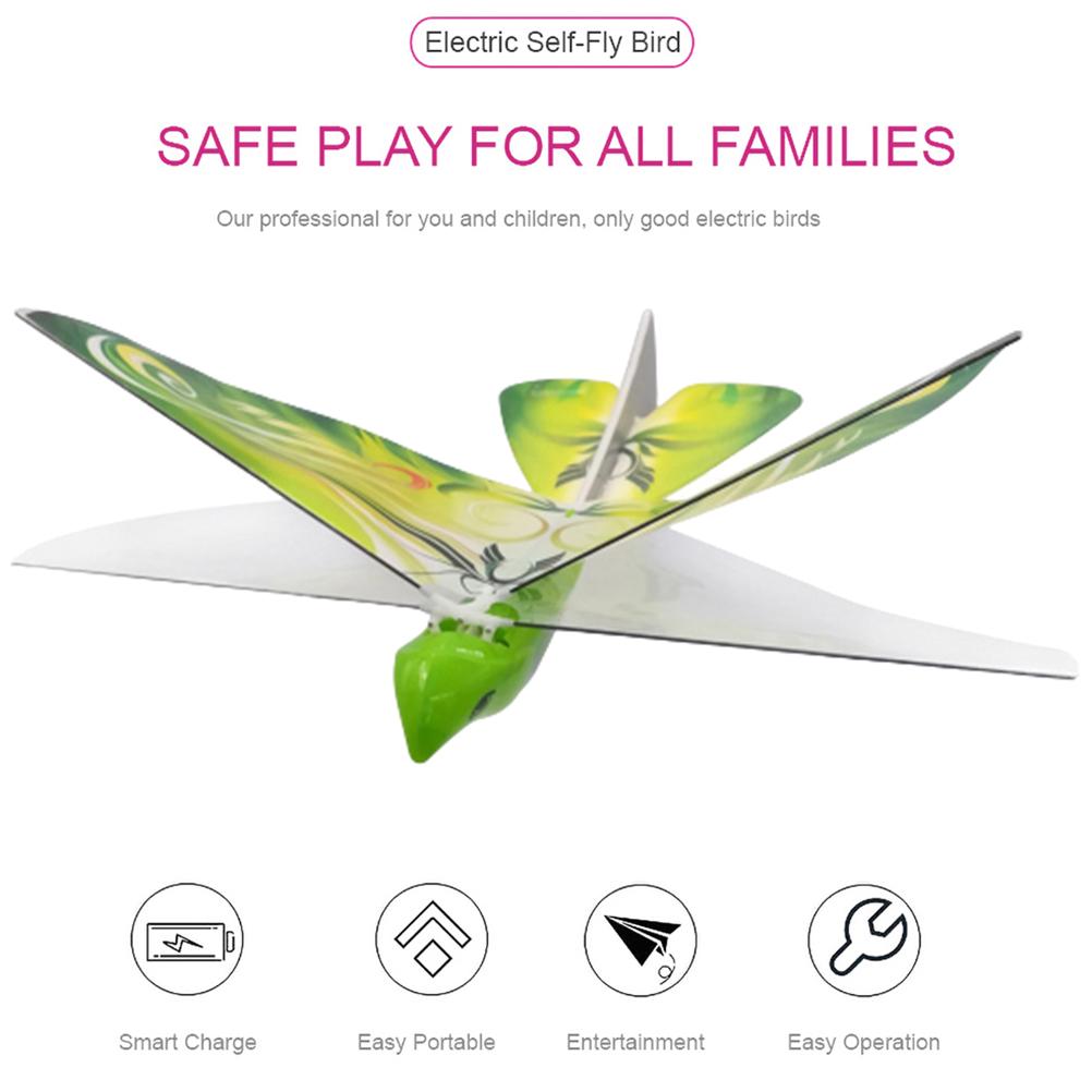 Elektronische Drohne Fliegende Vögel Fernbedienung Elektronischer Vogel Leichtgewicht Langlebig Simulation