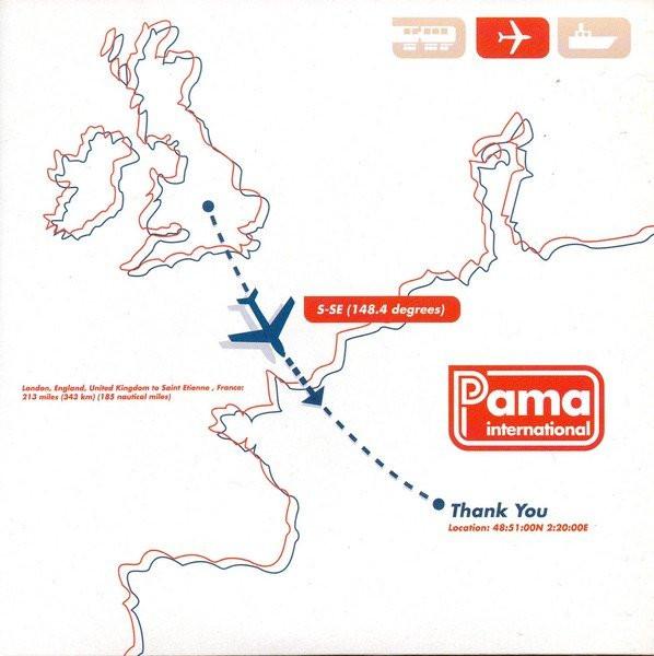 

7inch Record PAMA INTERNATIONAL Thank You BANK702 Bankrobber Soun 2002 France Reggae Ska Dub Used