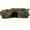 Lifelike Aquarium Cave Ornament with Greenery Design Creates a Comfortable Hiding Spot for Aquatic Animals Enhances