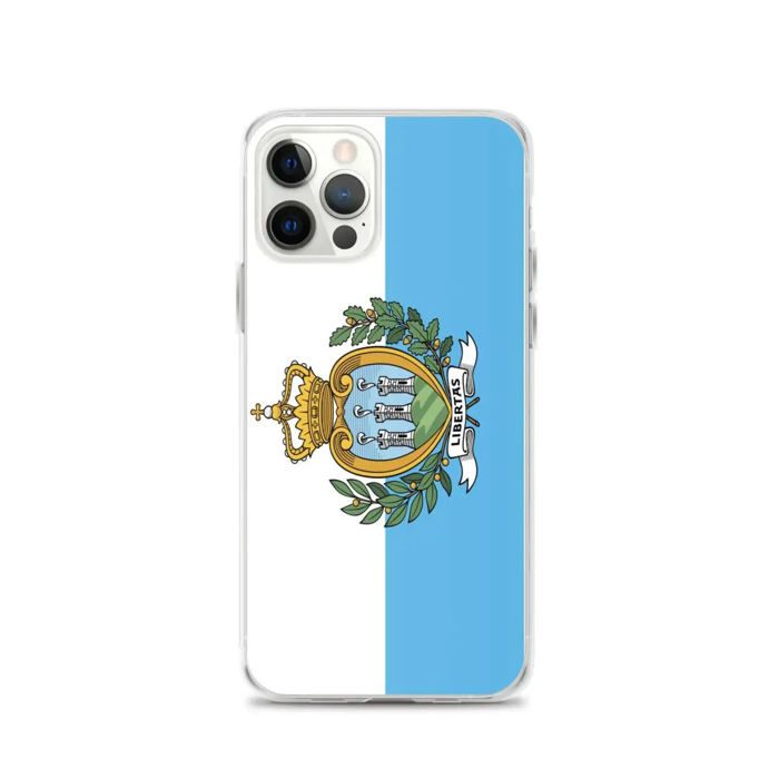 Телефонный чехол Drapeau Saint-Marin — iPhone 12 Pro