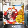 1 Stück Son Goku Druck Flanelldecke, Hohe Qualität für alle Jahreszeiten, Heimdekoration, Wärme und Komfort, Perfekt für Weihnachtsgeschenke