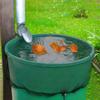 Netzabdeckung für Regentonnen Regentonnen-Sieb Wasserbehälter-Abdeckungen mit Kordelzug Für sauberen Hof und Garten