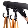 Practical Hook With Adjustable Strap For Including Scooters And Strollers Reliable Plastic Construction Hanger