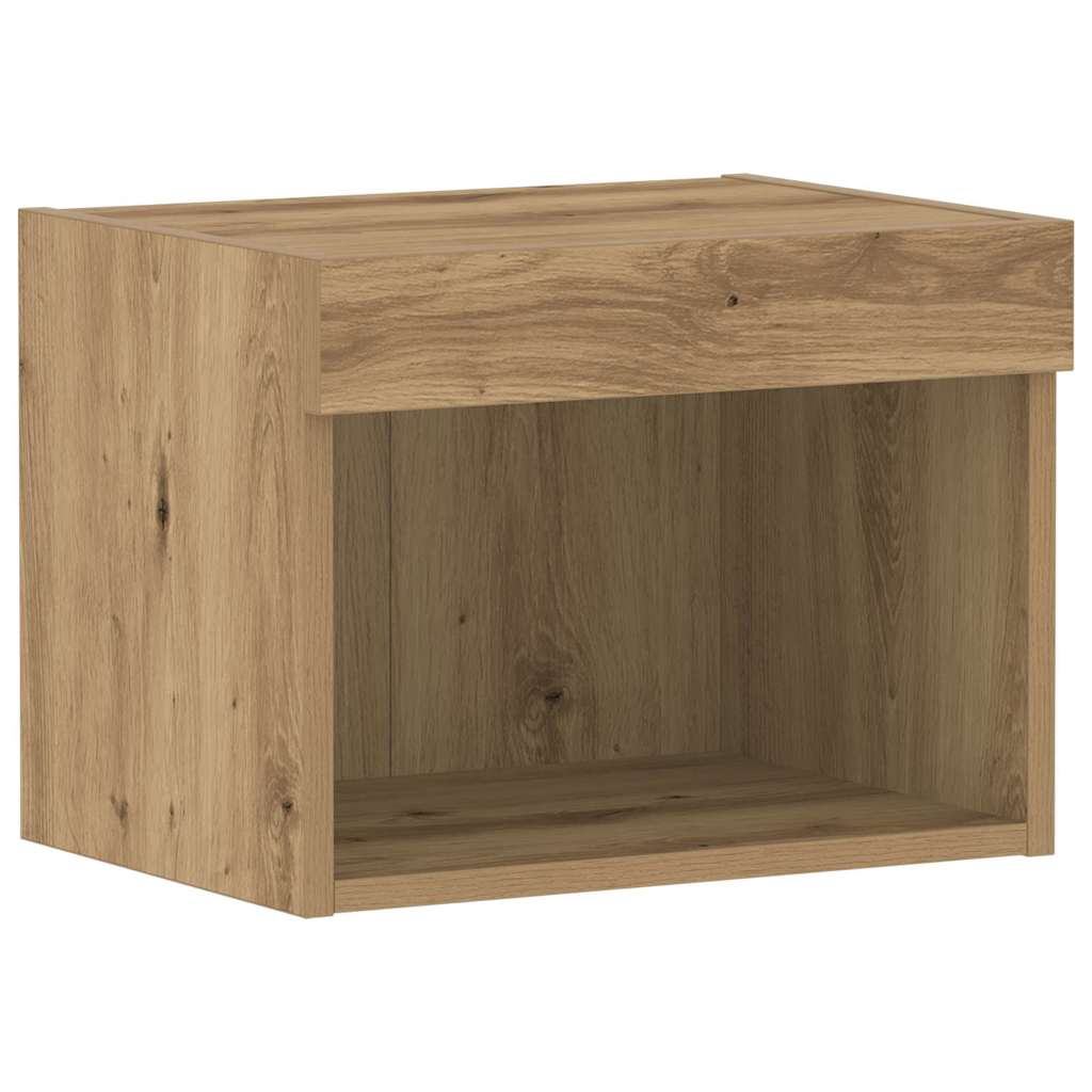 TV Cabinet Set 2 pcs Artisan Oak 40 x 30 x 30 cm Particleboard