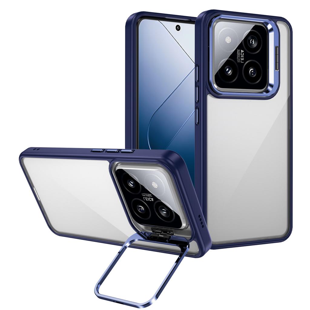 For Xiaomi 14 Phone Case, High-end and Niche, Transparent Four Sided Airbag Anti Drop Bracket for Xiaomi Phone Case