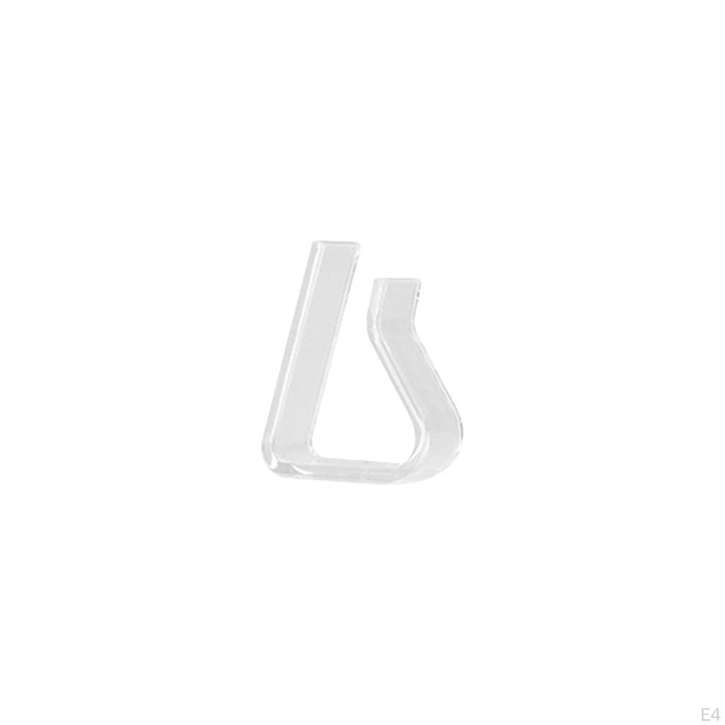 4 Pezzi Clip Tovaglia Trasparenti, Portatovaglia, , Morsetti Trasparenti per Tovaglia, Antivento per