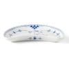 Imported Royal Copenhagen Blue Fluted Half Lace Crescent Dish Plate 22cm 1070987 [Regular Product] Approx.