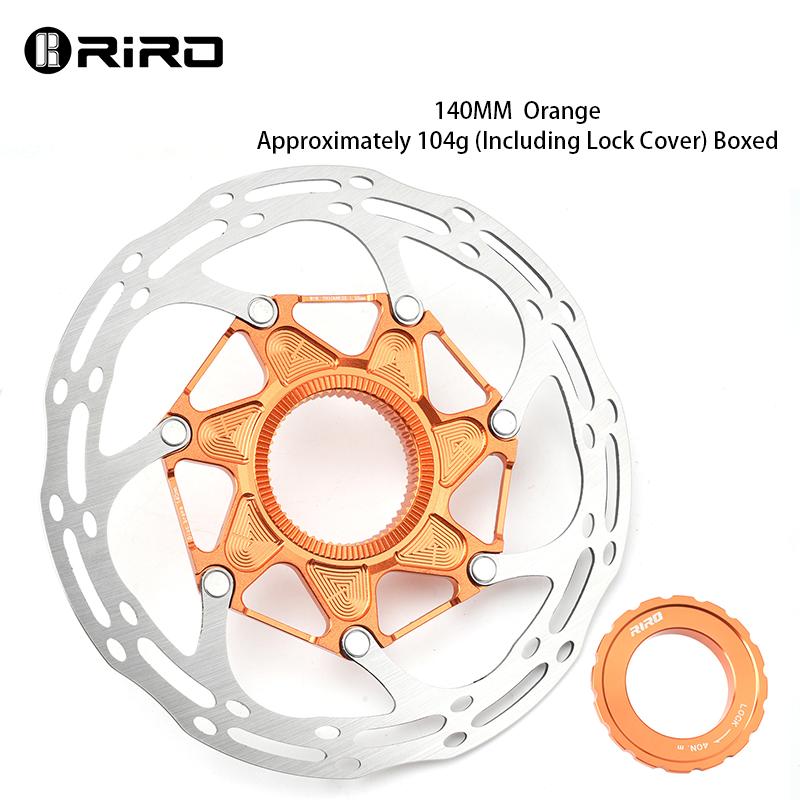 RIRO Center Lock Bike Disc 140MM 160MM  Brake Rotor Floating Structure Disc High Strength Heat- dissipation Bike Brake Rotor