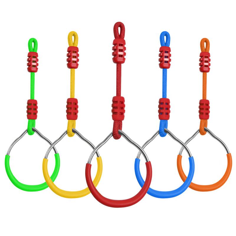 WEZHO Kids Outdoor Climbing Rope Rings
